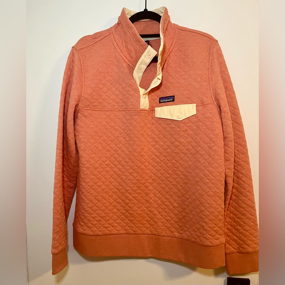 Patagonia Organic Cotton Quilt Snap-T Pullover Women's - Medium